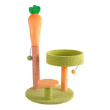 Maxbell Cat Scratcher Post Entertainment Interactive Rest Sturdy Cat Claw Scratcher