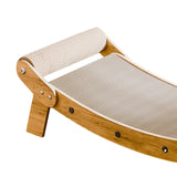 Maxbell Cat Scratcher Pet Supplies Sturdy Pet Cat Lounge for Rest Indoor Cats Kitten 67cmx25.5cmx17cm