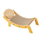 Maxbell Cat Scratcher Pet Supplies Sturdy Pet Cat Lounge for Rest Indoor Cats Kitten 50cmx25cmx21cm