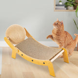 Maxbell Cat Scratcher Pet Supplies Sturdy Pet Cat Lounge for Rest Indoor Cats Kitten 50cmx25cmx21cm
