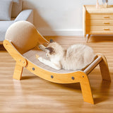 Maxbell Cat Scratcher Pet Supplies Sturdy Pet Cat Lounge for Rest Indoor Cats Kitten 50cmx25cmx21cm