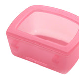 Maxbell 2 Pieces Crate Dog Bowls for Wire Cages or Crates for Pets Puppy Guinea Pigs Pink