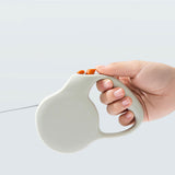 Maxbell Dog Walking Leash Heavy Duty 10ft Traction Rope Retractable Leash Pets Leash beige