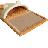 Maxbell Cat Scratch Pad Home Decor Interactive Toy Scratch Bowl Cat Nest Playing Toy