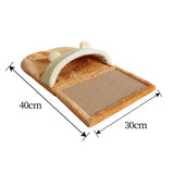 Maxbell Cat Scratch Pad Home Decor Interactive Toy Scratch Bowl Cat Nest Playing Toy
