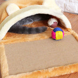 Maxbell Cat Scratch Pad Home Decor Interactive Toy Scratch Bowl Cat Nest Playing Toy