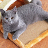 Maxbell Cat Scratch Pad Home Decor Interactive Toy Scratch Bowl Cat Nest Playing Toy