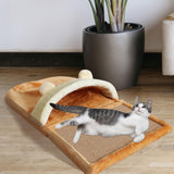Maxbell Cat Scratch Pad Home Decor Interactive Toy Scratch Bowl Cat Nest Playing Toy