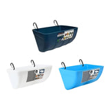 Maxbell Waterer Bucket Feeders Drinking Fountain Water Dispenser feed Trough Blue