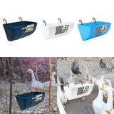 Maxbell Waterer Bucket Feeders Drinking Fountain Water Dispenser feed Trough Blue