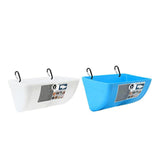 Maxbell Waterer Bucket Feeders Drinking Fountain Water Dispenser feed Trough Blue