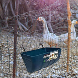 Maxbell Waterer Bucket Feeders Drinking Fountain Water Dispenser feed Trough Blue