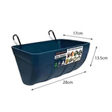 Maxbell Waterer Bucket Feeders Drinking Fountain Water Dispenser feed Trough Blue