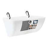 Maxbell Waterer Bucket Feeders Drinking Fountain Water Dispenser feed Trough White