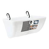 Maxbell Waterer Bucket Feeders Drinking Fountain Water Dispenser feed Trough White