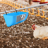 Maxbell Waterer Bucket Feeders Drinking Fountain Water Dispenser feed Trough Black