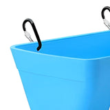 Maxbell Waterer Bucket Feeders Drinking Fountain Water Dispenser feed Trough Black