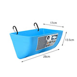 Maxbell Waterer Bucket Feeders Drinking Fountain Water Dispenser feed Trough Black