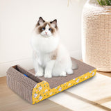 Maxbell Scratcher Cardboard Bed Presents Scratch Bowl Wear Resistant Cat Scratch Pad