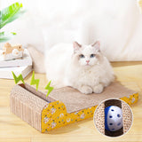 Maxbell Scratcher Cardboard Bed Presents Scratch Bowl Wear Resistant Cat Scratch Pad