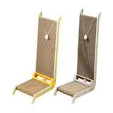 Maxbell Cats Scratcher Pad with A Ball Cat Cardboard Bed for Kitten Indoor Cat Kitty Green