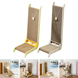 Maxbell Cats Scratcher Pad with A Ball Cat Cardboard Bed for Kitten Indoor Cat Kitty Green