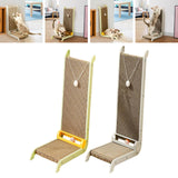 Maxbell Cats Scratcher Pad with A Ball Cat Cardboard Bed for Kitten Indoor Cat Kitty Green