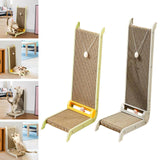 Maxbell Cats Scratcher Pad with A Ball Cat Cardboard Bed for Kitten Indoor Cat Kitty Green