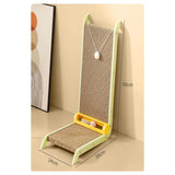 Maxbell Cats Scratcher Pad with A Ball Cat Cardboard Bed for Kitten Indoor Cat Kitty Green