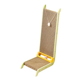 Maxbell Cats Scratcher Pad with A Ball Cat Cardboard Bed for Kitten Indoor Cat Kitty Green