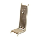 Maxbell Cats Scratcher Pad with A Ball Cat Cardboard Bed for Kitten Indoor Cat Kitty White