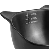 Maxbell Tilted Cat Food Bowl Extra Wide for Small, Medium and Large Cats Indoor Cats Black