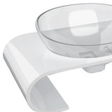 Maxbell Pet Food Water Feeder Bowl Easily Clean Cats Dish Feeder for Puppy Cats