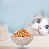 Maxbell Pet Food Water Feeder Bowl Easily Clean Cats Dish Feeder for Puppy Cats