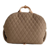 Maxbell Pet Tote Bag Travel Transport Bag Pet Carrier Bag Hiking Bag Dog Carrier Bag L Brown