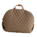 Maxbell Pet Tote Bag Travel Transport Bag Pet Carrier Bag Hiking Bag Dog Carrier Bag L Brown