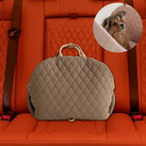 Maxbell Pet Tote Bag Travel Transport Bag Pet Carrier Bag Hiking Bag Dog Carrier Bag L Brown