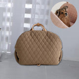 Maxbell Pet Tote Bag Travel Transport Bag Pet Carrier Bag Hiking Bag Dog Carrier Bag L Brown