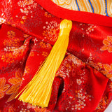 Maxbell New Year Dog Costume Cute Tassel Warm Pet Winter Coat for Puppy Teddy Bichon