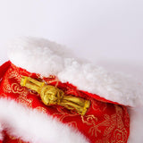 Maxbell Pet Clothes for Chinese Spring Festival 0.5-1.5kg Tang Suit Small Dog