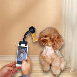 Maxbell Cat and Dog Universal Selfie Stick Pets Selfie Artifact for Puppy Kitten Dogs Black