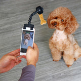 Maxbell Cat and Dog Universal Selfie Stick Pets Selfie Artifact for Puppy Kitten Dogs Black