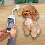 Maxbell Cat and Dog Universal Selfie Stick Pets Selfie Artifact for Puppy Kitten Dogs White