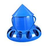 Maxbell Chicken Feeder Large Capacity 13 Holes Pigeon Feeder for Cockatiel Hen Geese