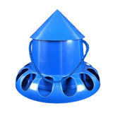 Maxbell Chicken Feeder Large Capacity 13 Holes Pigeon Feeder for Cockatiel Hen Geese