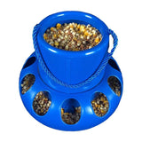 Maxbell Chicken Feeder Large Capacity 13 Holes Pigeon Feeder for Cockatiel Hen Geese