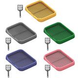 Maxbell Dog Toilet Keep Paws and Floors Clean Removable Mesh Grids Indoor Potty Tray Yellow