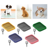 Maxbell Dog Toilet Keep Paws and Floors Clean Removable Mesh Grids Indoor Potty Tray Yellow