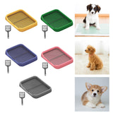 Maxbell Dog Toilet Keep Paws and Floors Clean Removable Mesh Grids Indoor Potty Tray Yellow