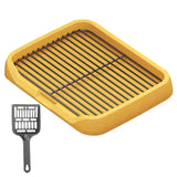 Maxbell Dog Toilet Keep Paws and Floors Clean Removable Mesh Grids Indoor Potty Tray Yellow